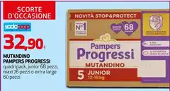 Pampers - Mutandino Progressi Pampers - Mutandino Progressi