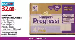 Pampers - Pannolini Progressi Pampers - Pannolini Progressi