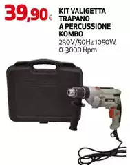 Kombo - Kit Valigetta Trapano A Percussione Kombo - Kit Valigetta Trapano A Percussione