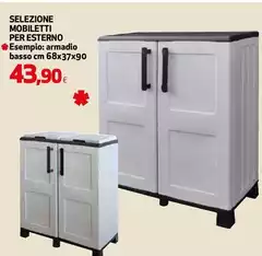 Basso - Selezione Mobiletti Per Esterno