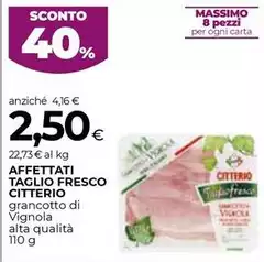 Citterio - Affettati Taglio Fresco