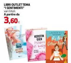 Libri Outlet Tema "i Sentmenti"
