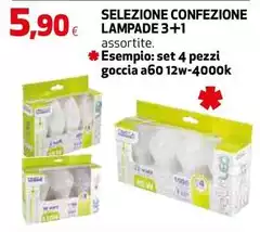 Selezione Confezione Lampade 3+1 Selezione Confezione Lampade 3+1