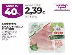 Citterio - Affettati Taglio Fresco