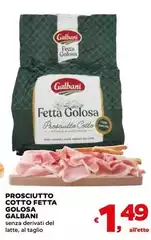 Galbani - Prosciutto Cotto Fetta Golosa