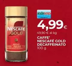 Nescafé - Caffe' Gold Decaffeinato Nescafé - Caffe' Gold Decaffeinato