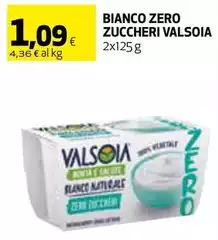 Valsoia - Bianco Zero Zuccheri Valsoia - Bianco Zero Zuccheri