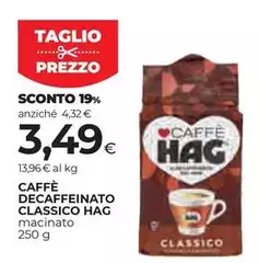 Hag - Caffè Decaffeinato Classico