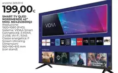 Nordmende - Smart Tv Qled  42" Mod. ND4235500Q3