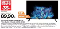 Nordmende - Tv Led 32" ND323511WB