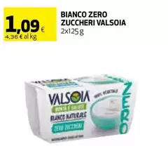 Valsoia - Bianco Zero Zuccheri Valsoia - Bianco Zero Zuccheri