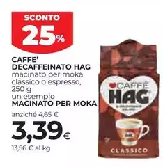 Hag - Caffe' Decaffeinato
