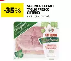 Citterio - Salumi Affettati Taglio Fresco