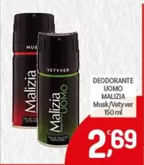 Malizia - Deodorante Uomo