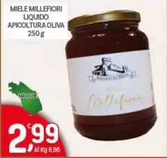 Miele -  Millefiori Liquido Apicoltura Oliva