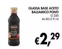Ponti - Glassa Base Aceto Balsamico