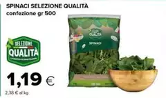 Spinaci Selezione Qualità