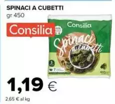 Consilia - Spinaci A Cubetti
