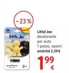 Littel Joe - Deodorante Per Auto 1 Pezzo, Assort.