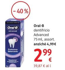 Oral b Oral-b - Dentifricio Sbiancante 75ml, Assort.