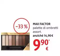 Max Factor - Palette Di Ombretti Assort.