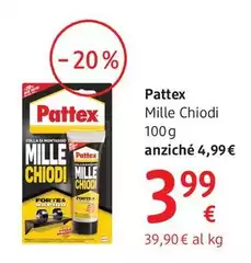 Pattex - Mille Chiodi Colla Di Montaggio A Presa Rapida 100g