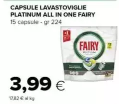 Fairy - Capsule Lavastoviglie Platinum All In One