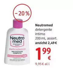 Neutro Med - Detergente Intimo 200 Ml, Assort.