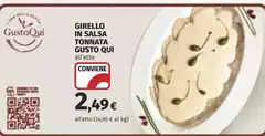 Gusto Qui - Girello In Salsa Tonnata