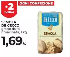 De Cecco - Semola Grano Duro, Rimacinata