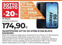 Samsung - Smartphone A17 5g Ds A176b 8+256 Black