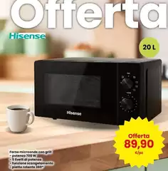 Hisense - Forno Microonde Con Grill