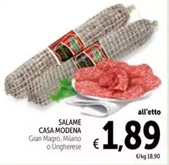Casa Modena - Salame