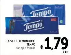 Tempo - Fazzoletti Monouso Tempo - Fazzoletti Monouso