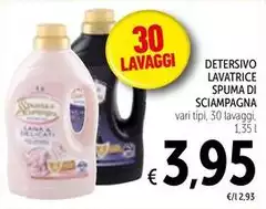 Spuma di Sciampagna - Detersivo Lavatrice
