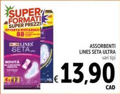 Lines - Assorbenti Seta Ultra