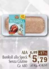 Aia - Bonroll Allo Speck Senza Glutine Aia - Bonroll Allo Speck Senza Glutine