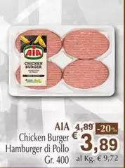 Aia - Chicken Burger Hamburger Di Pollo