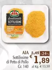 Aia - Sottilissime Di Petto Di Pollo