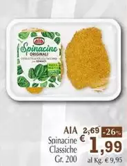 Aia - Spinacine Classiche Aia - Spinacine Classiche