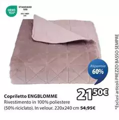 Copriletto Engblomme