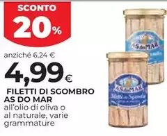 Asdomar - Filetti Di Sgombro Asdomar - Filetti Di Sgombro