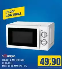 Houstyle - Forno A Microonde Mod. HOUFMMGP79-05