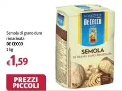 De Cecco - Semola Di Grano Duro Rimacinata