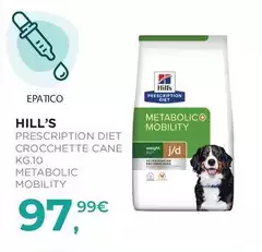 Hill's - Prescription Diet Crocchette Cane Metabolic Mobility