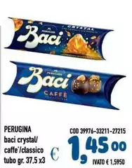 Perugina - Baci Crystal Tubo