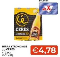 Ceres - Birra Strong Ale 7.7 