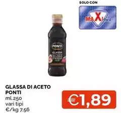 Ponti - Glassa Di Aceto