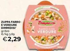 Dimmidisì - Zuppa Farro E Verdure