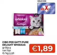 Whiskas - Cibo Per Gatti Pure Delight
